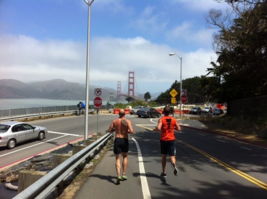 Never underestimate the power of good running buddies!