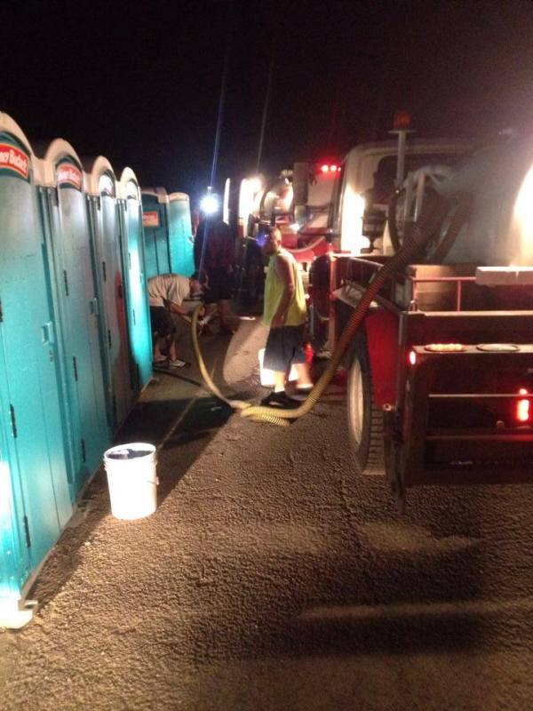 A final 'do?' Get to know the Honey Bucket, your best friend/worst nightmare during the race