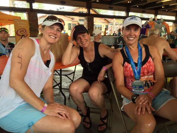 Team Your Pace or Mine: Sara, Mary Ann and Britt