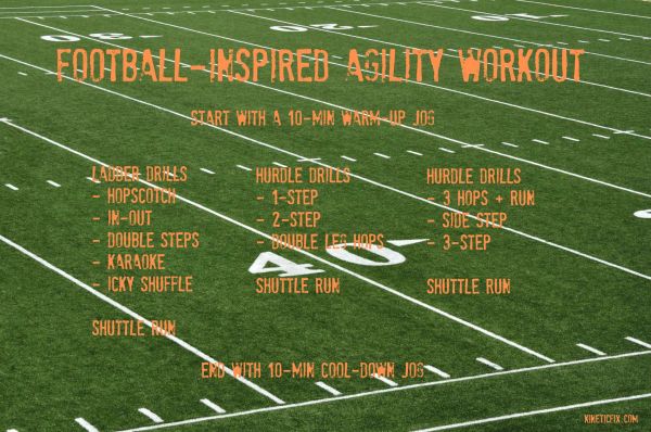 footballfield_agility drills workout