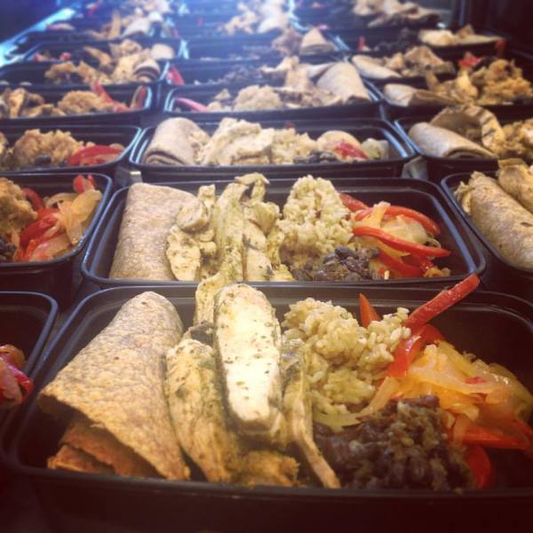 Chicken fajitas, courtesy of Farm to Fit