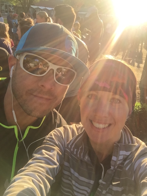 My Husband &amp; I at the Eugene half